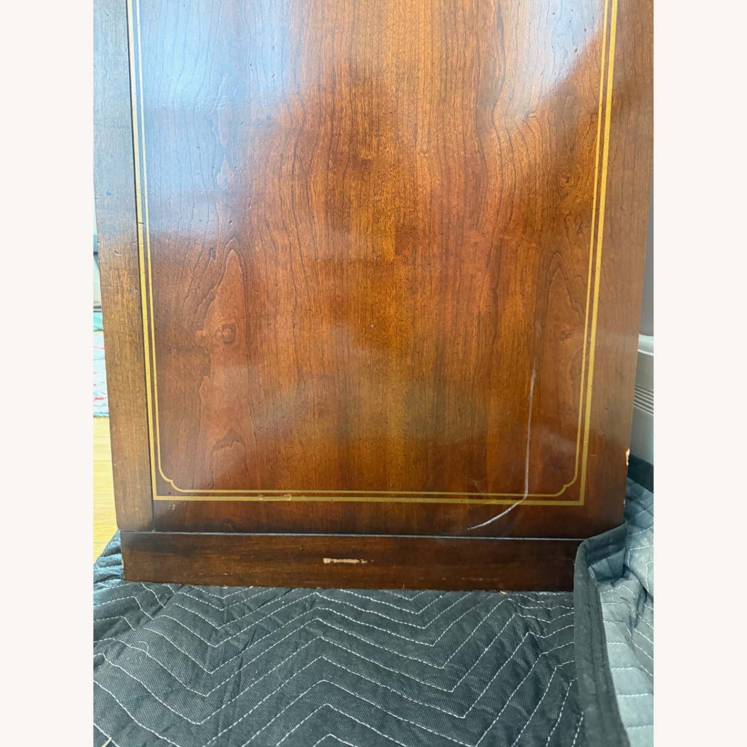  Drexel Heritage Dark Brown Wood Sideboard 1970's - image-5