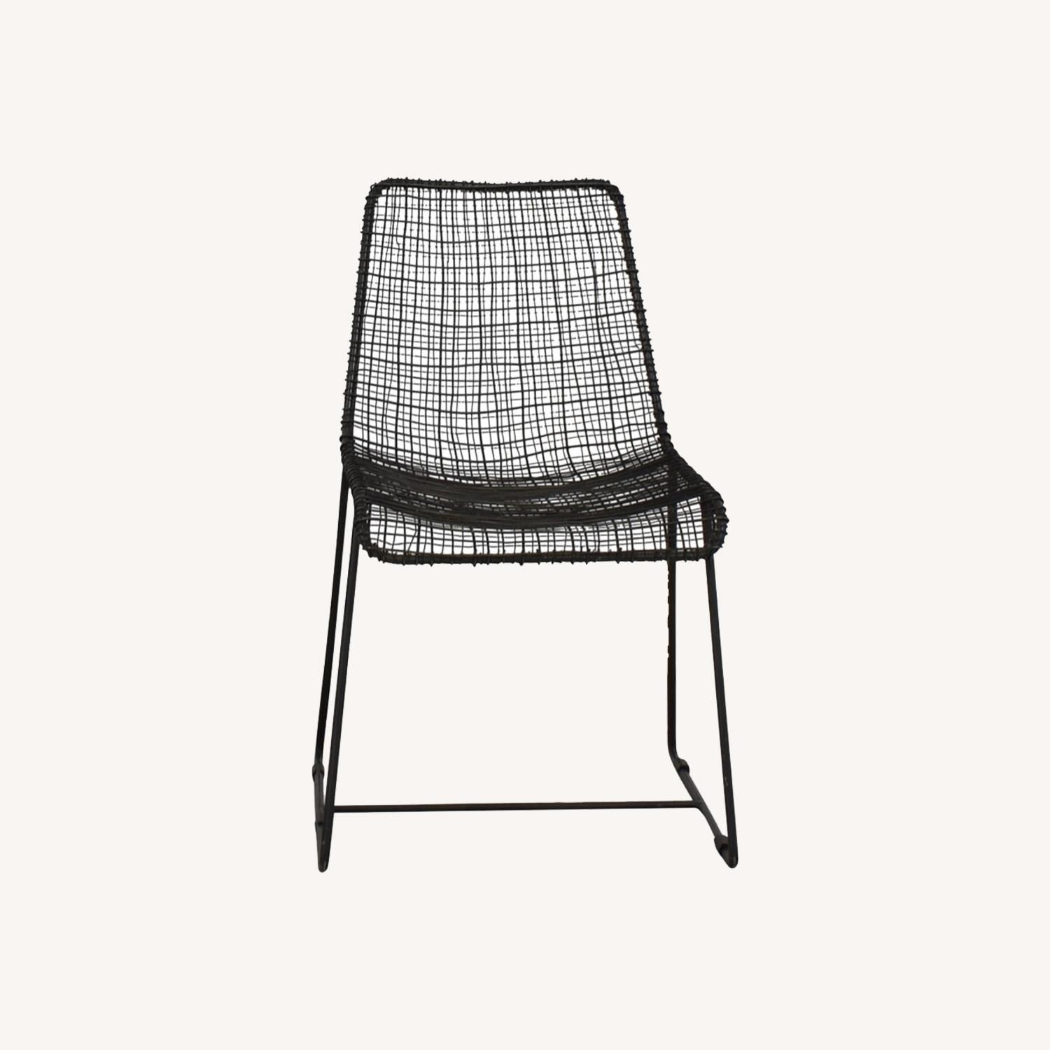 CB2 Wire Reed Chairs - image-1