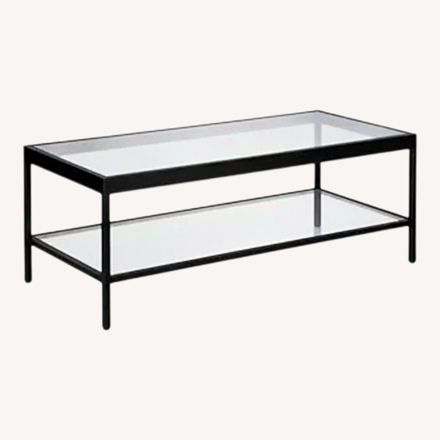 Wayfair Black Glass Coffee Table - image-0