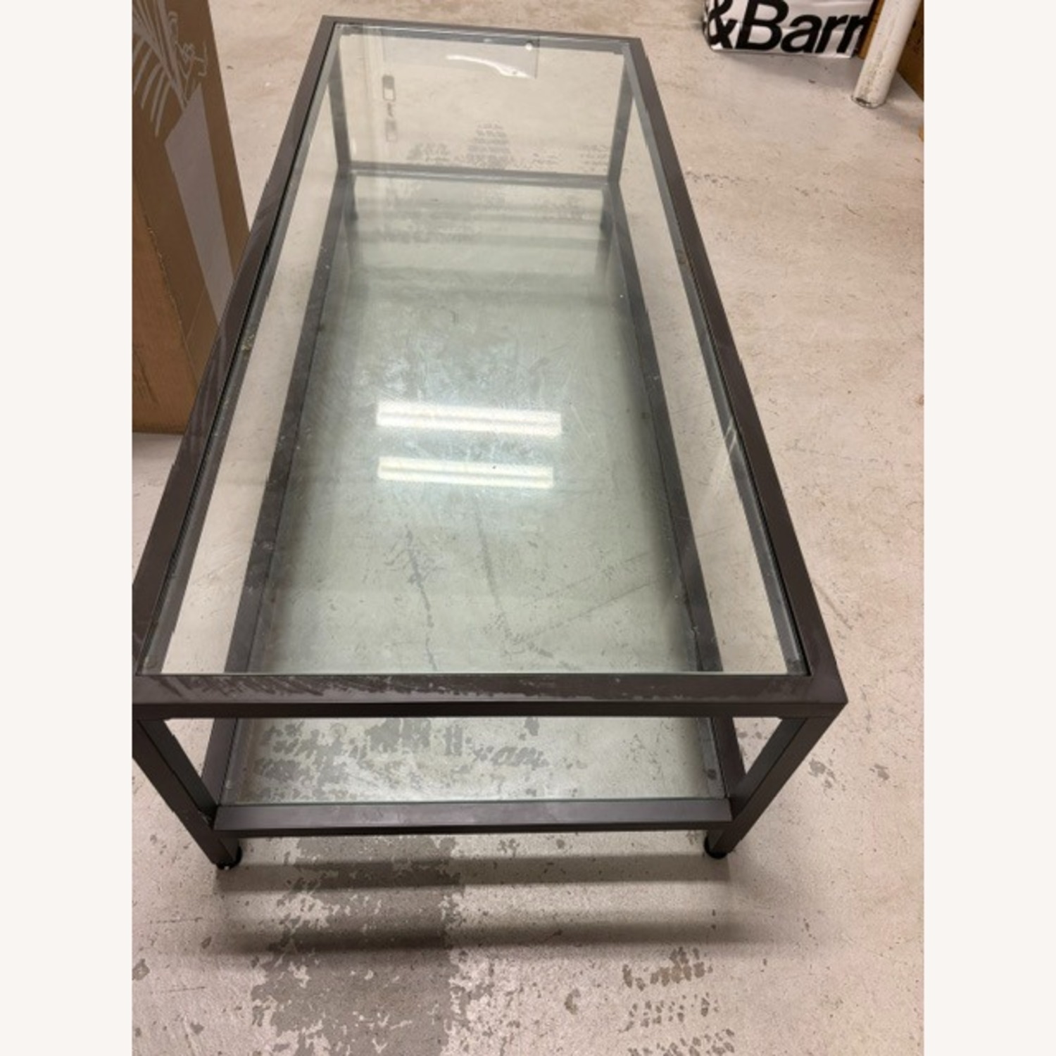 Wayfair Black Glass Coffee Table - image-3