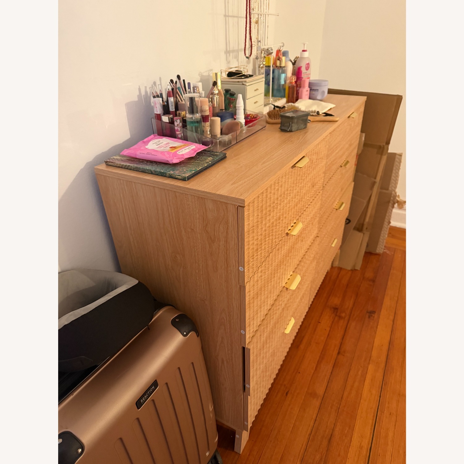 Wayfair Natural Wood Dresser - image-1