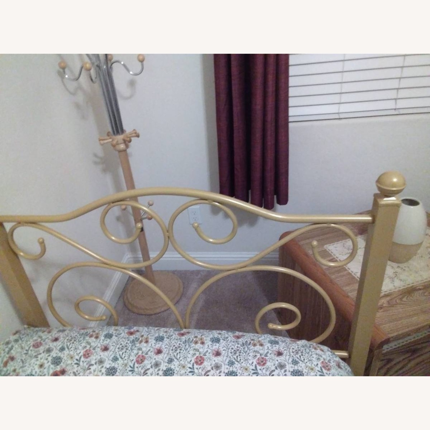 White Twin Bed - image-3