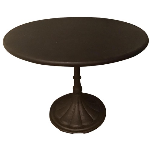 Used Restoration Hardware Dark Brown Iron Dining Table for sale on AptDeco