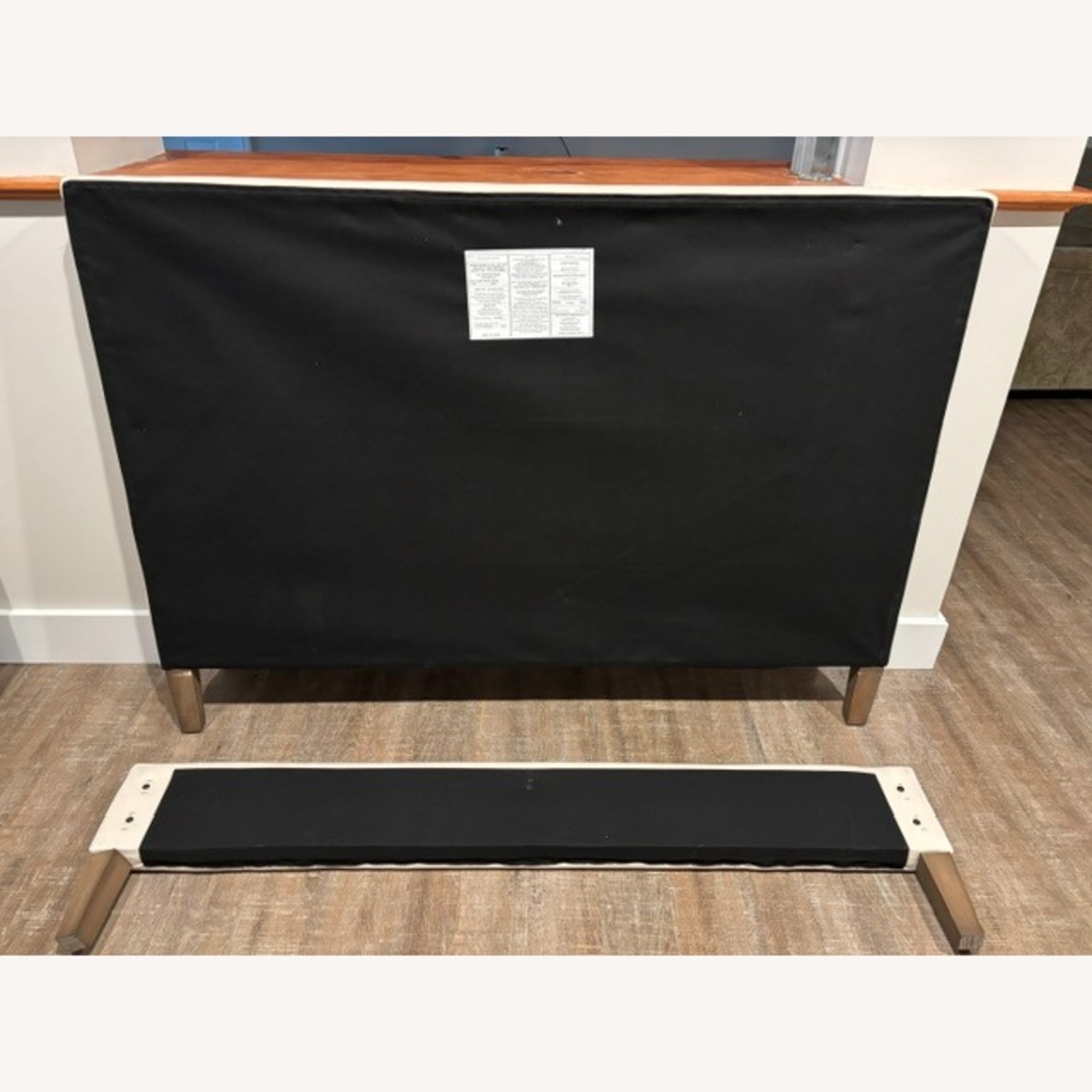 Classic Brands Natural Fabric Queen Bed - image-3