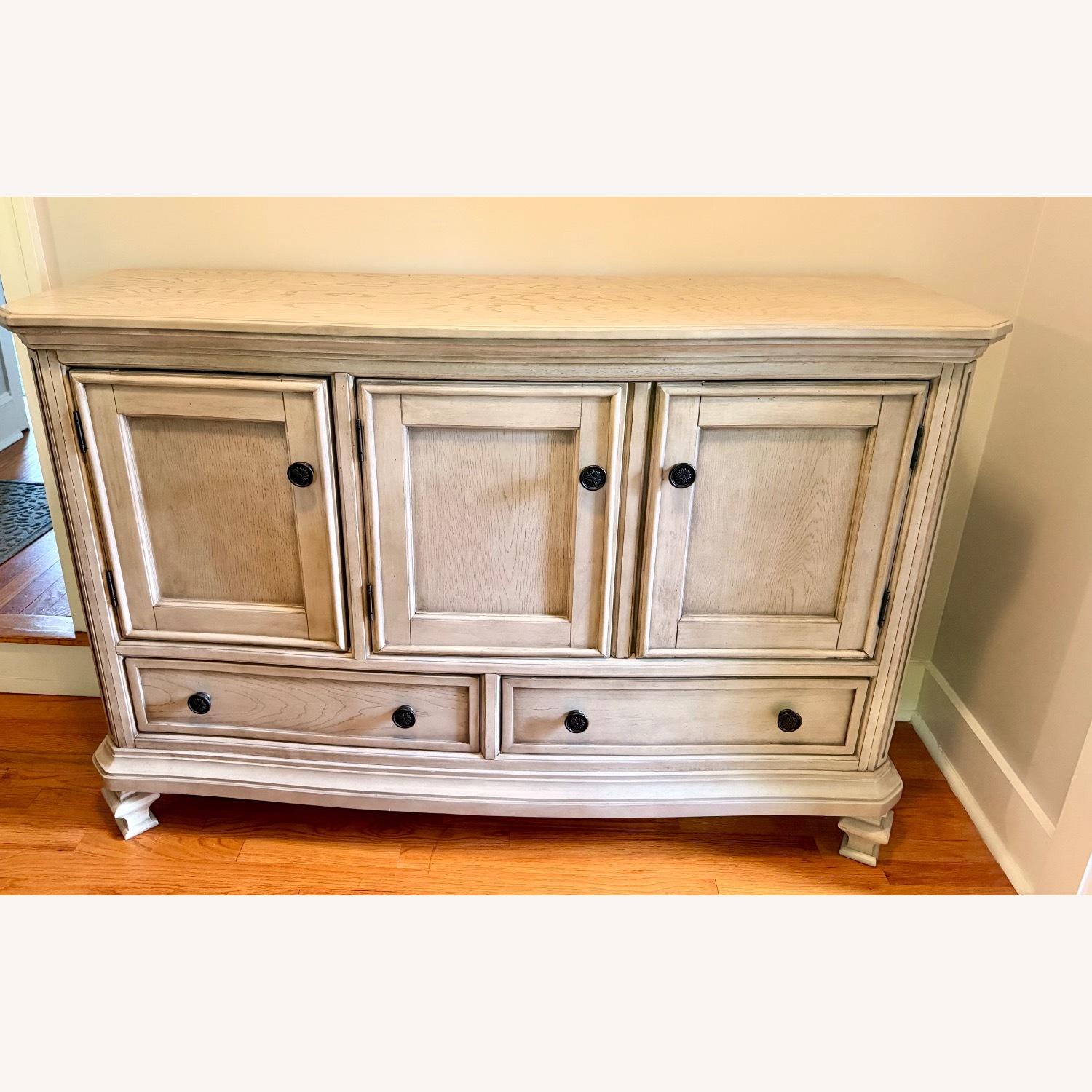Ashley Furniture Natural Wood Sideboard - image-1