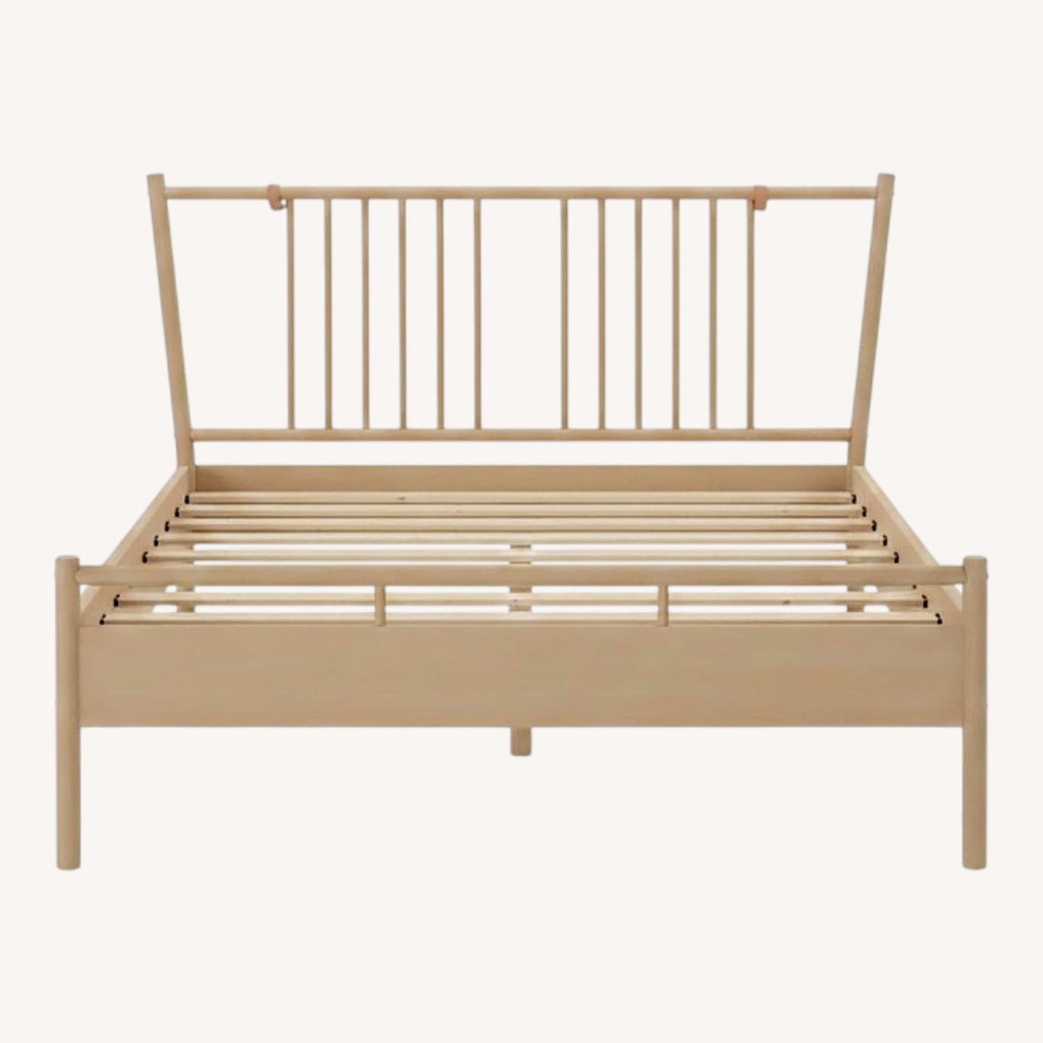 IKEA Björksnäs Light Brown Wood Queen Bed Frame - image-1