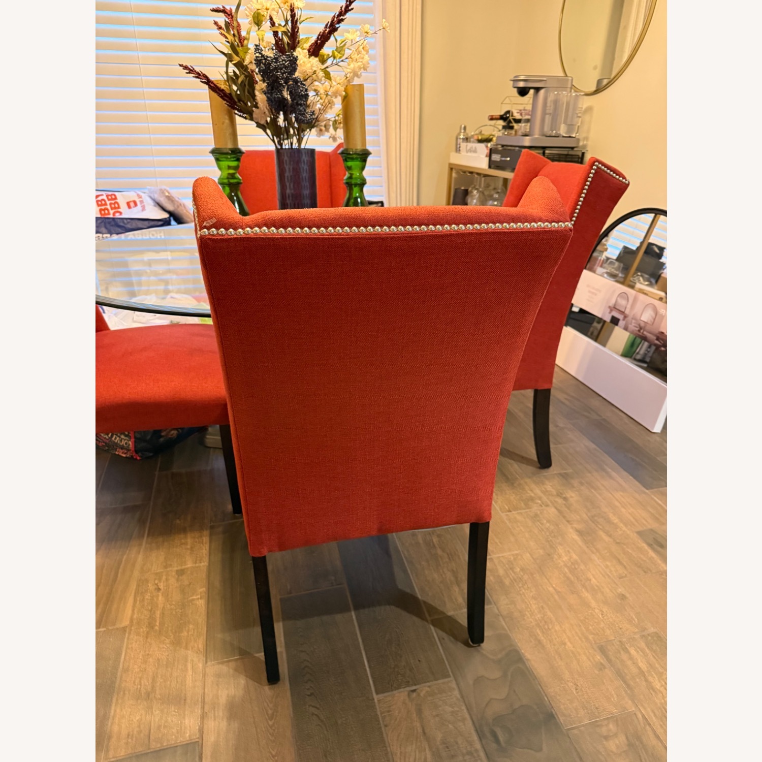 Havertys Tristan Parson Linen Dining Chairs - image-2