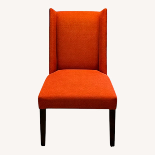 Used Havertys Tristan Parson Linen Dining Chairs for sale on AptDeco
