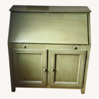 Crate & Barrel Fold Down Secretary Desk