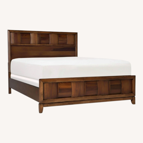 Used Raymour & Flanigan Jovie Platform Bed  for sale on AptDeco