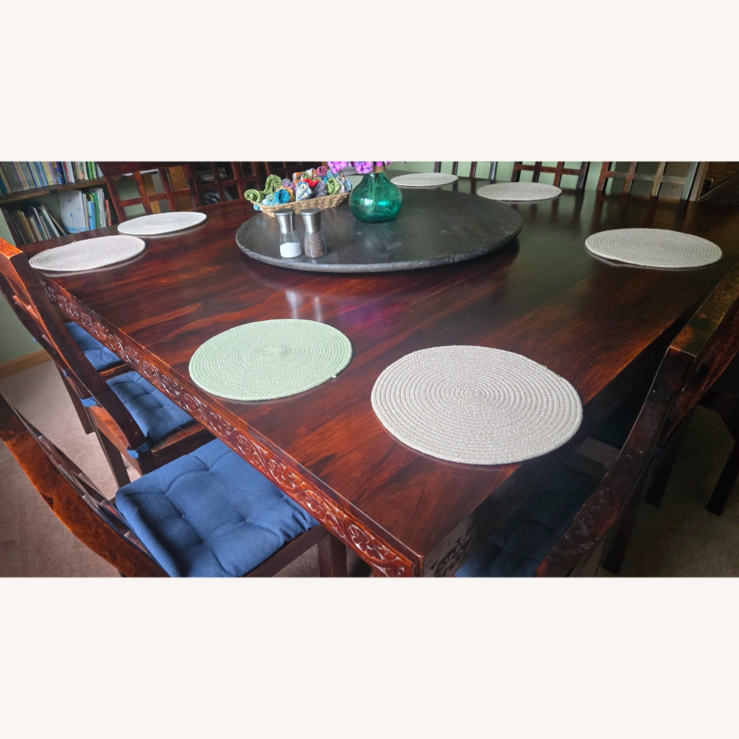 Sierra Living Concepts Dark Brown Dining Table - image-3