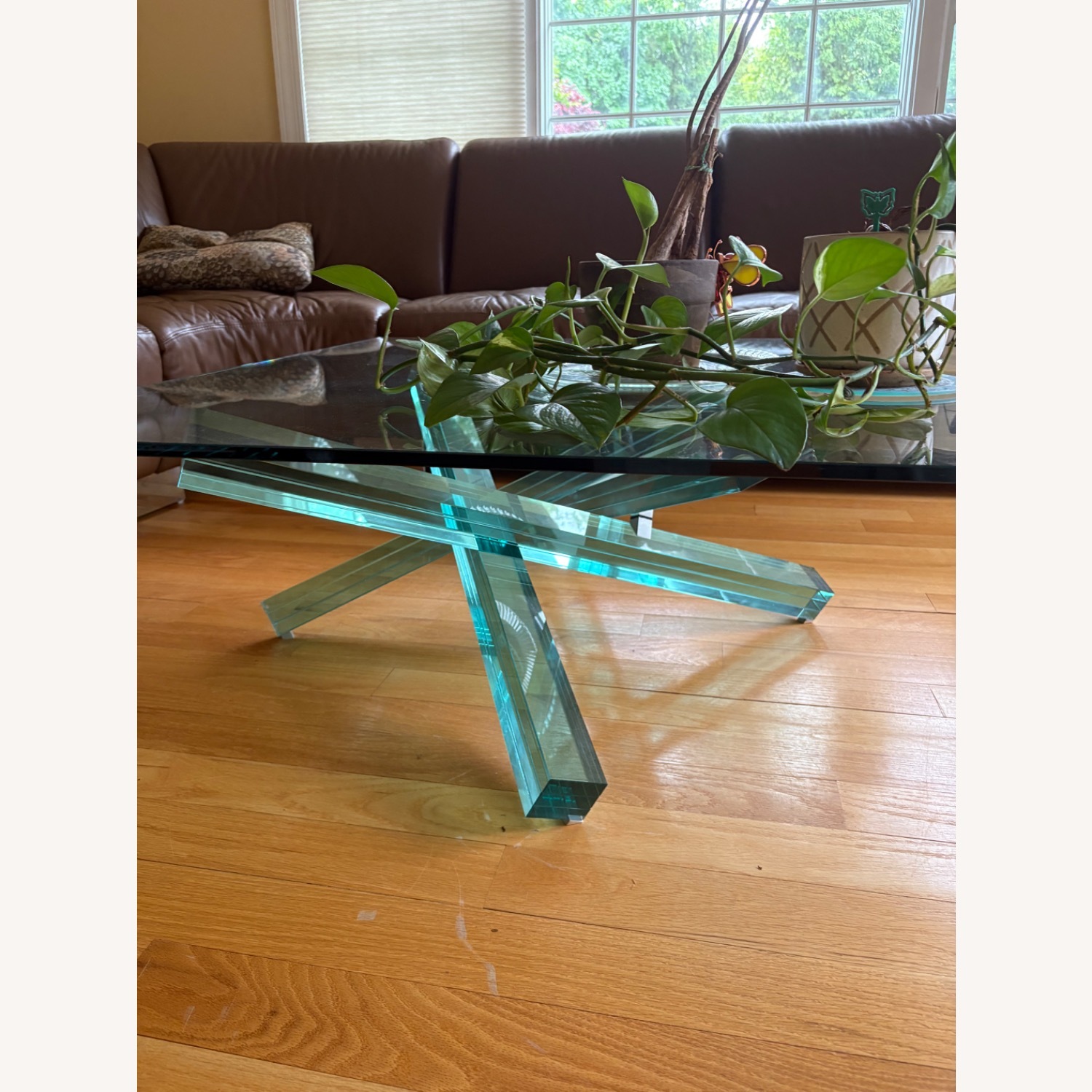 Roche Bobois Glass Coffee Table - image-2