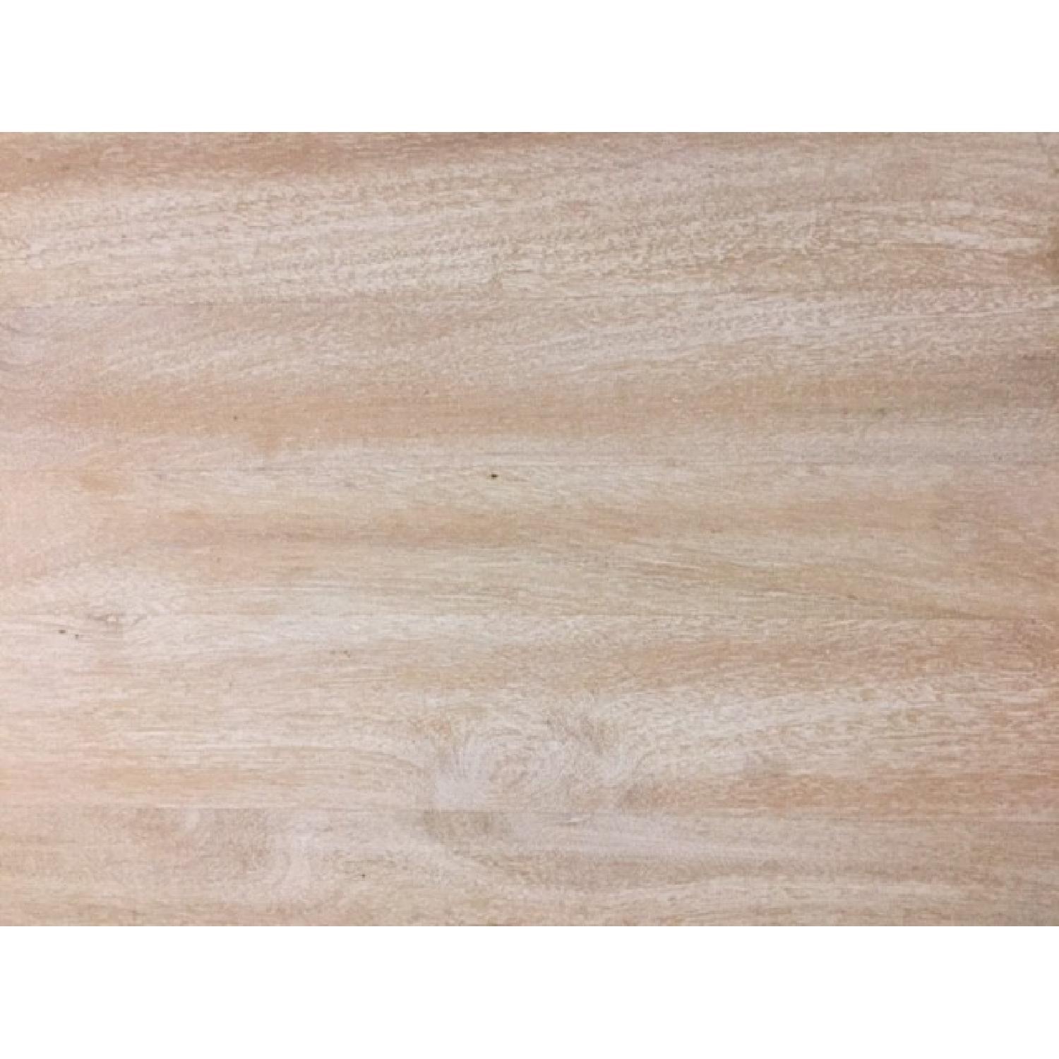 West Elm Streamline Coffee Table- Cerused White - image-4