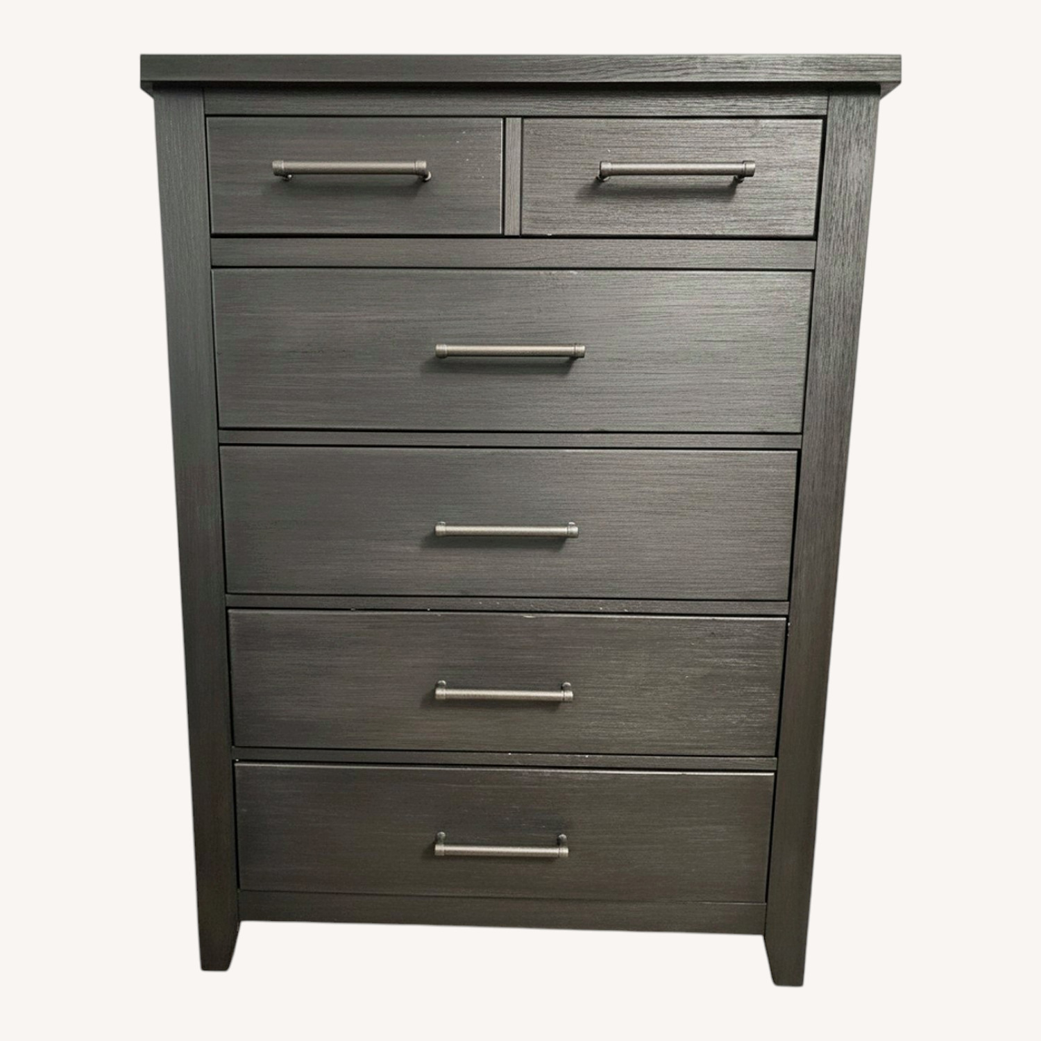 Macy's Burbank Dark Gray Wood Dresser - image-0