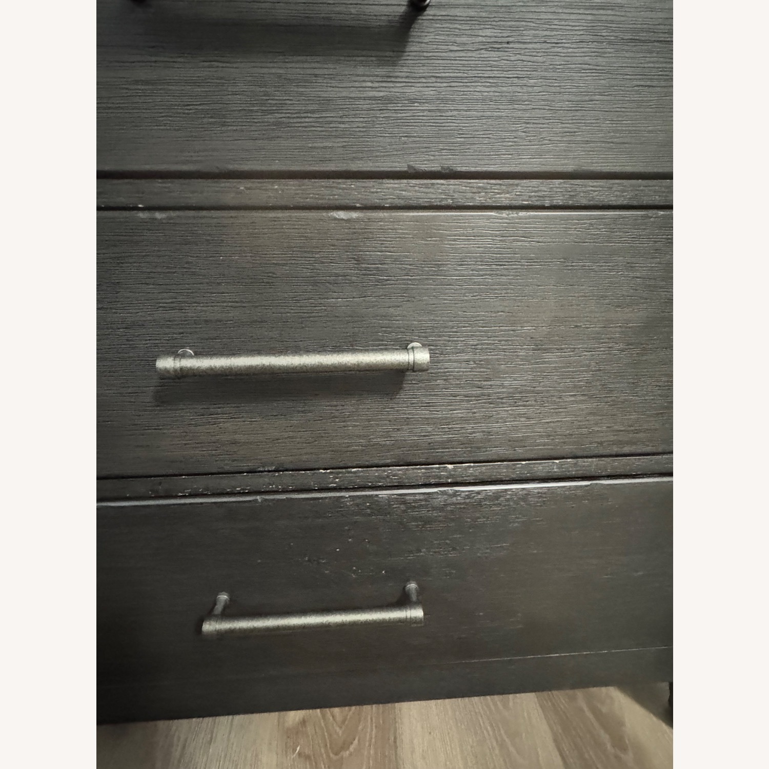 Macy's Burbank Dark Gray Wood Dresser - image-2