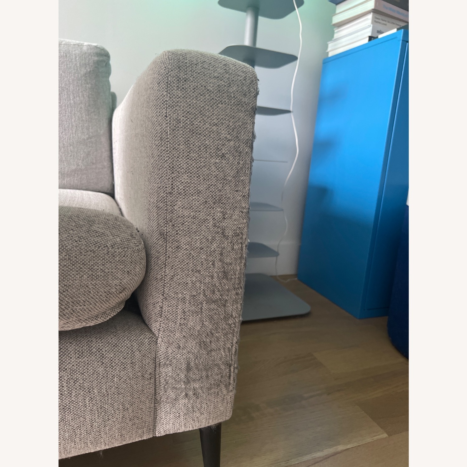 Create Comfort Light Gray Fabric 2 Seater Sofa - image-4