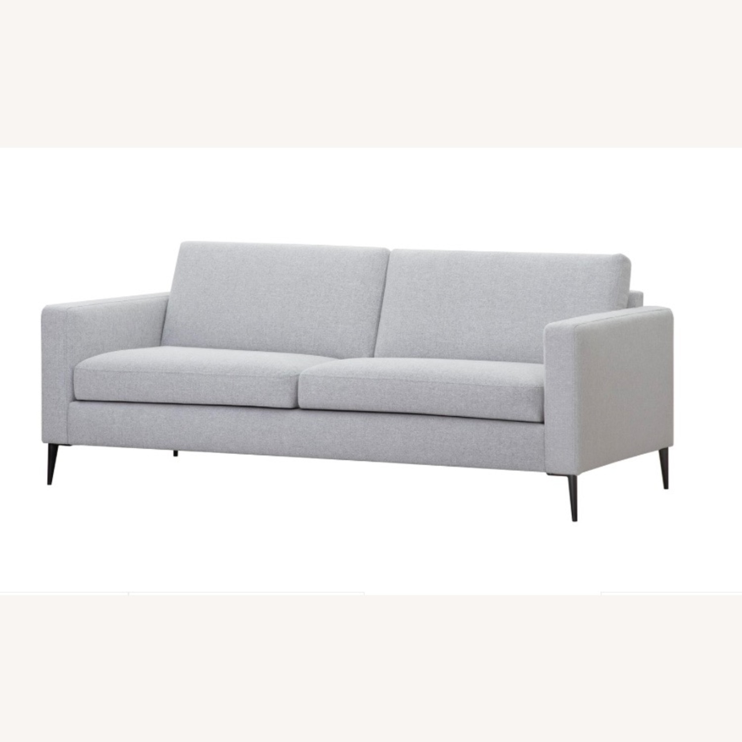 Create Comfort Light Gray Fabric 2 Seater Sofa - image-2