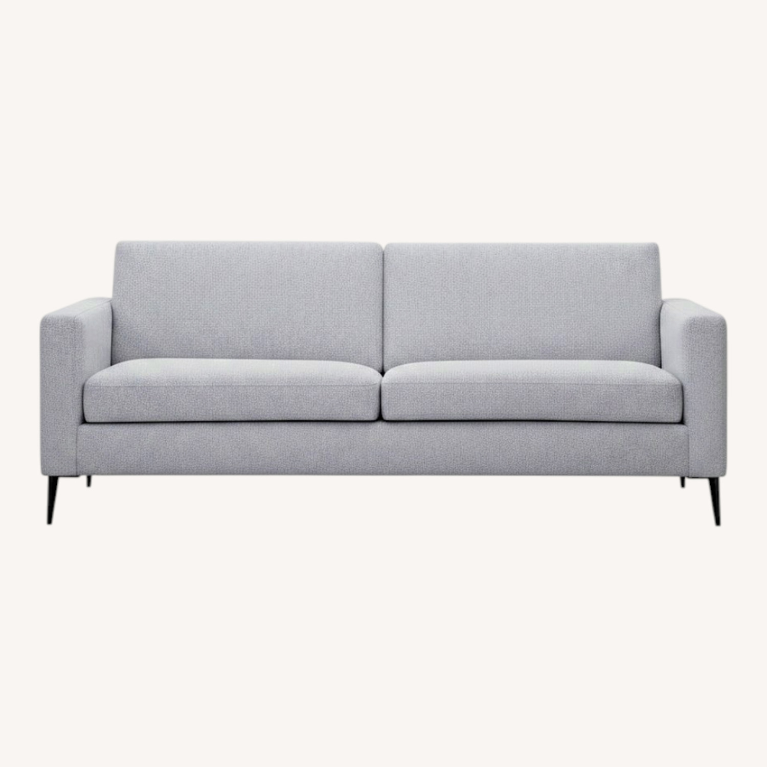Create Comfort Light Gray Fabric 2 Seater Sofa - image-0