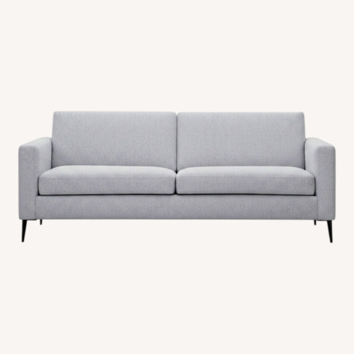 Used Create Comfort Light Gray Fabric 2 Seater Sofa for sale on AptDeco