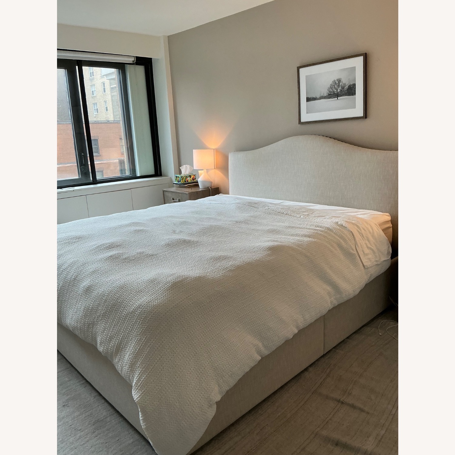 Pottery Barn Raleigh Natural California King Bed - image-4