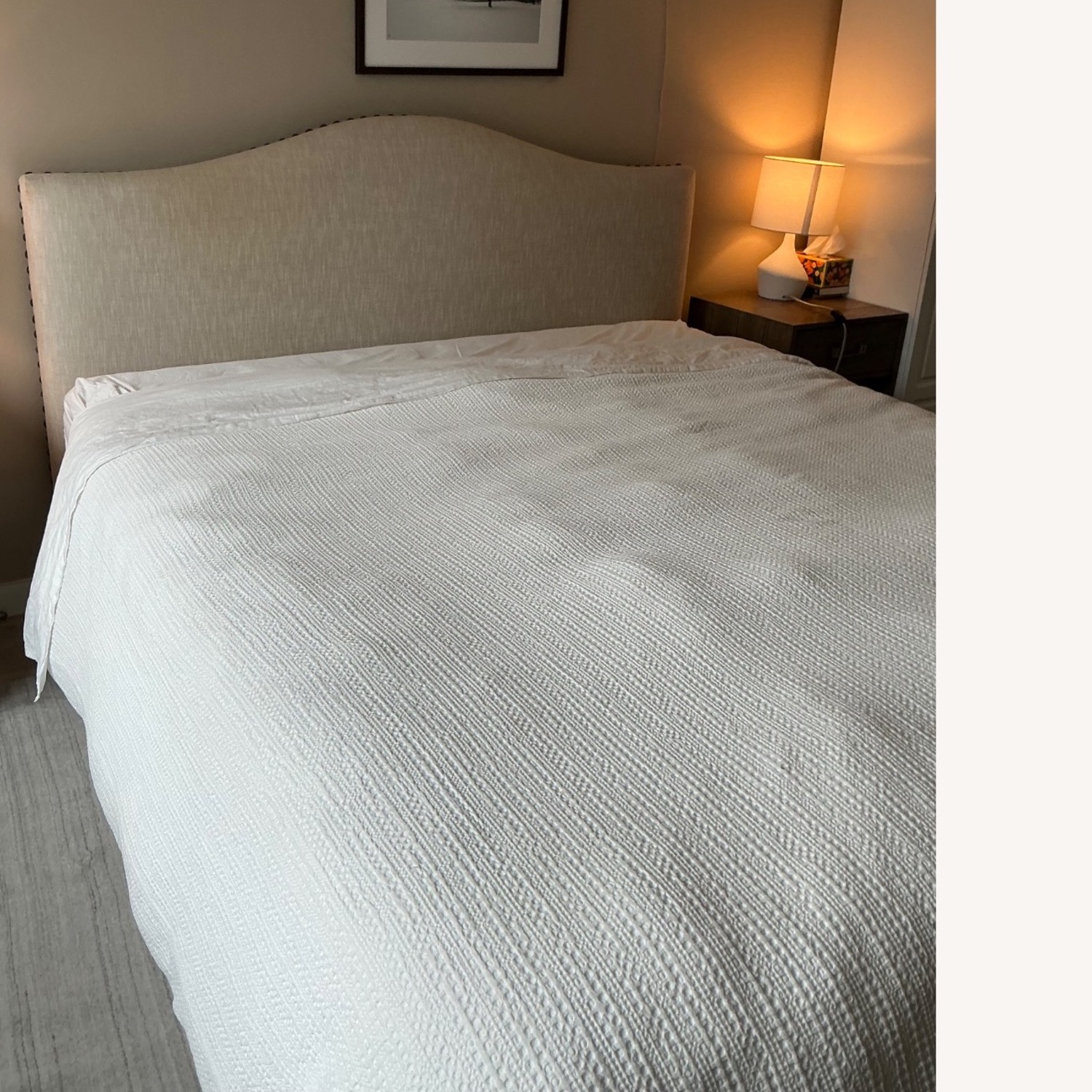 Pottery Barn Raleigh Natural California King Bed - image-2