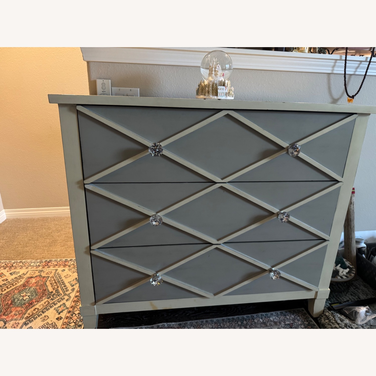 Dresser with Crystal Knobs - image-2