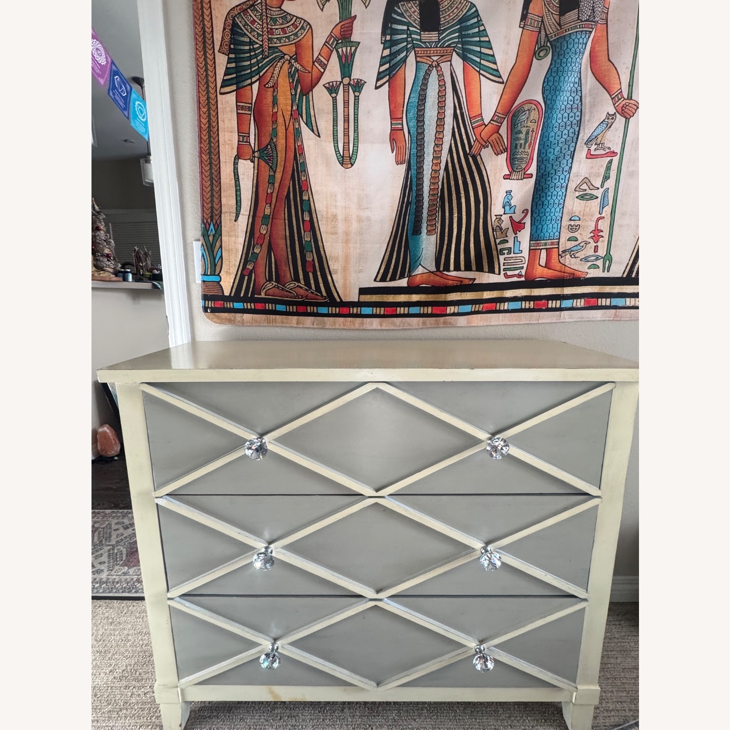 Dresser with Crystal Knobs - image-5