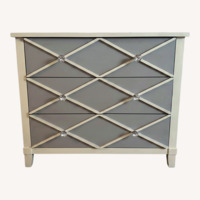 Dresser with Crystal Knobs 