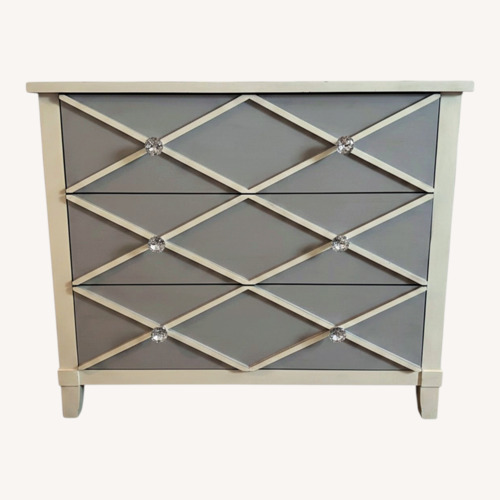Used Dresser with Crystal Knobs  for sale on AptDeco