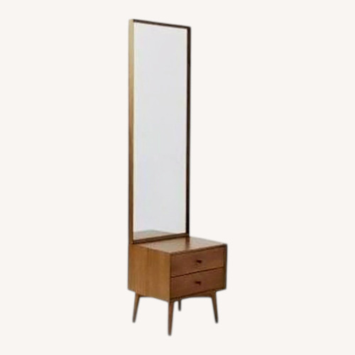 Used West Elm Mid Century Console with Mirror for sale on AptDeco