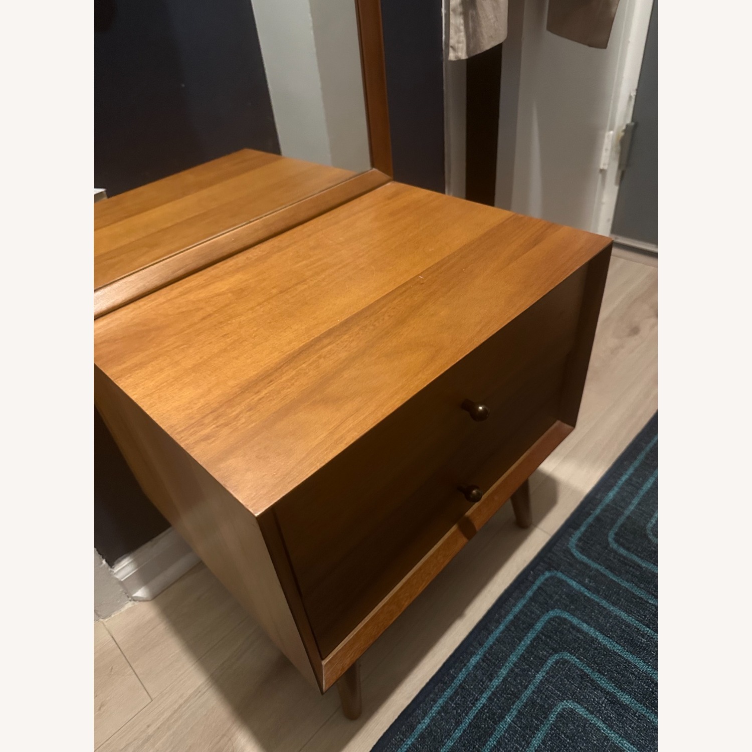 West Elm Mid Century Console with Mirror - image-4