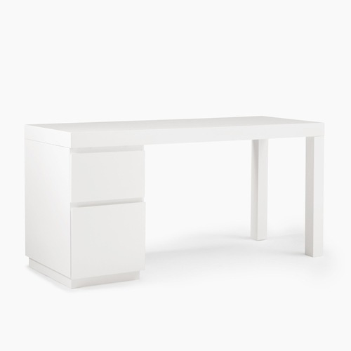 Used West Elm Parsons File Cabinet Desk Set (62") for sale on AptDeco