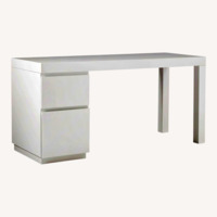 West Elm Parsons File Cabinet Desk Set (62")