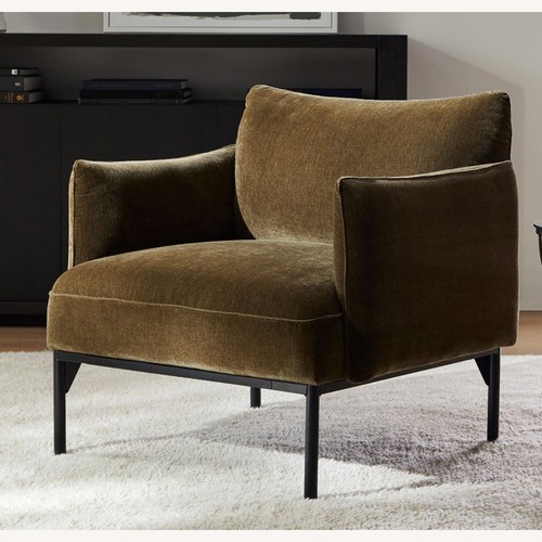 Used West Elm Penn Chair in Juniper for sale on AptDeco