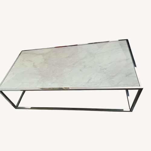 Used Marble Coffee Table for sale on AptDeco