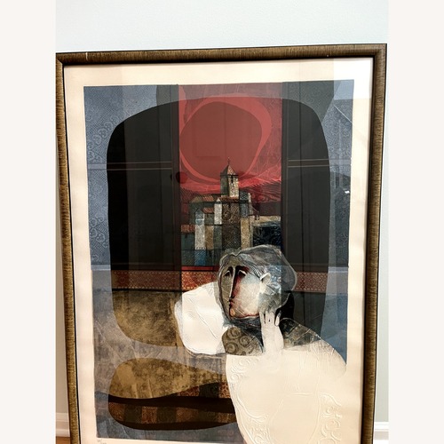Used Handsigned "Looking Outward" Print  for sale on AptDeco