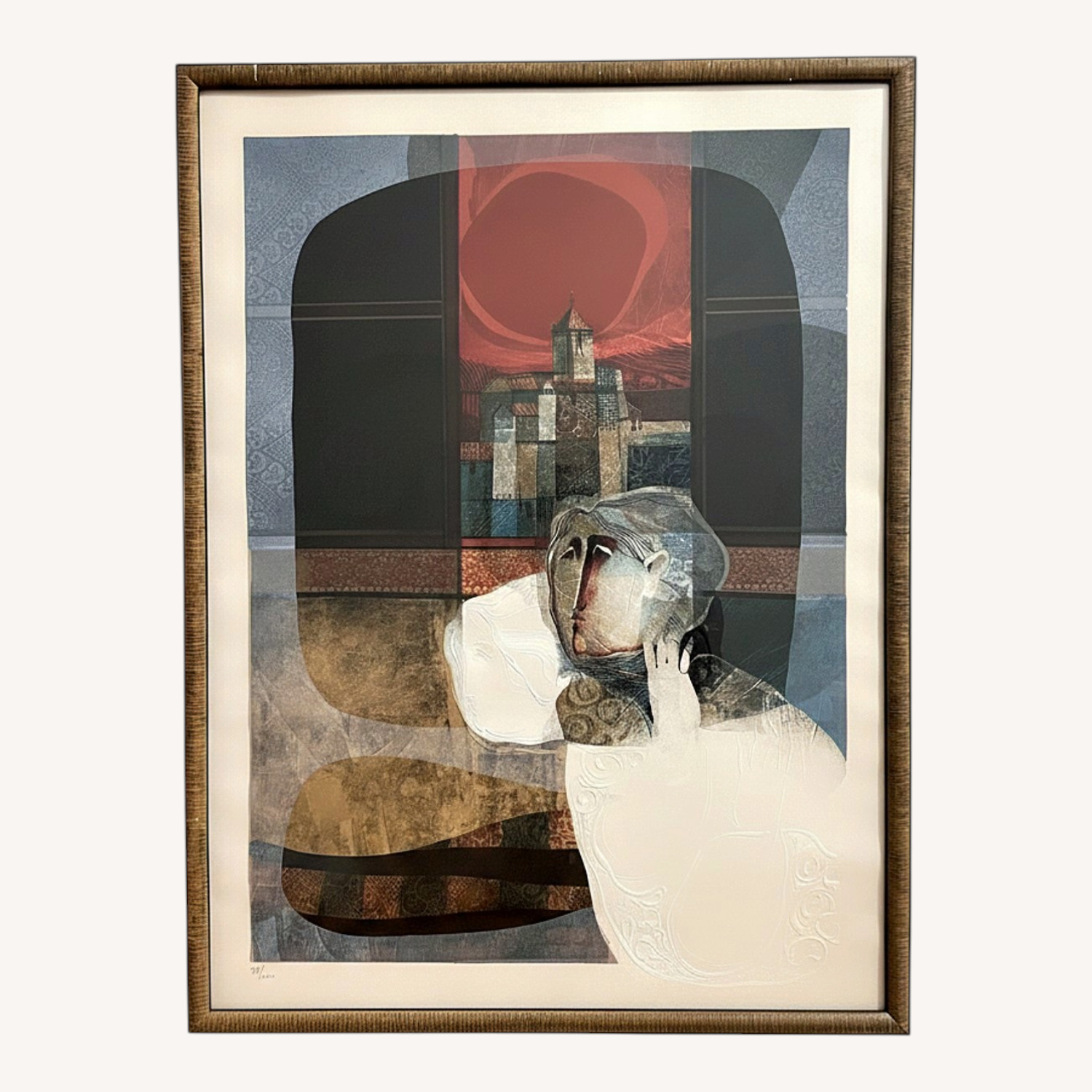 Handsigned "Looking Outward" Print - image-0