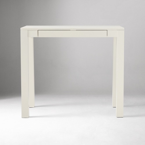 Used West Elm Parsons Mini Desk (34") White Desk for sale on AptDeco