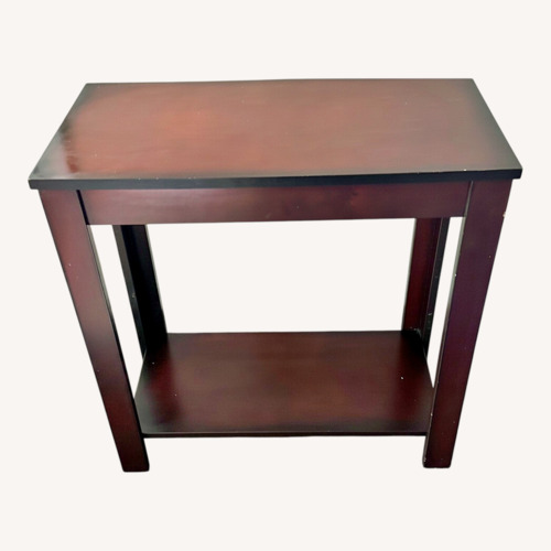 Used Vintage/Antique Dark Brown Side Tables for sale on AptDeco