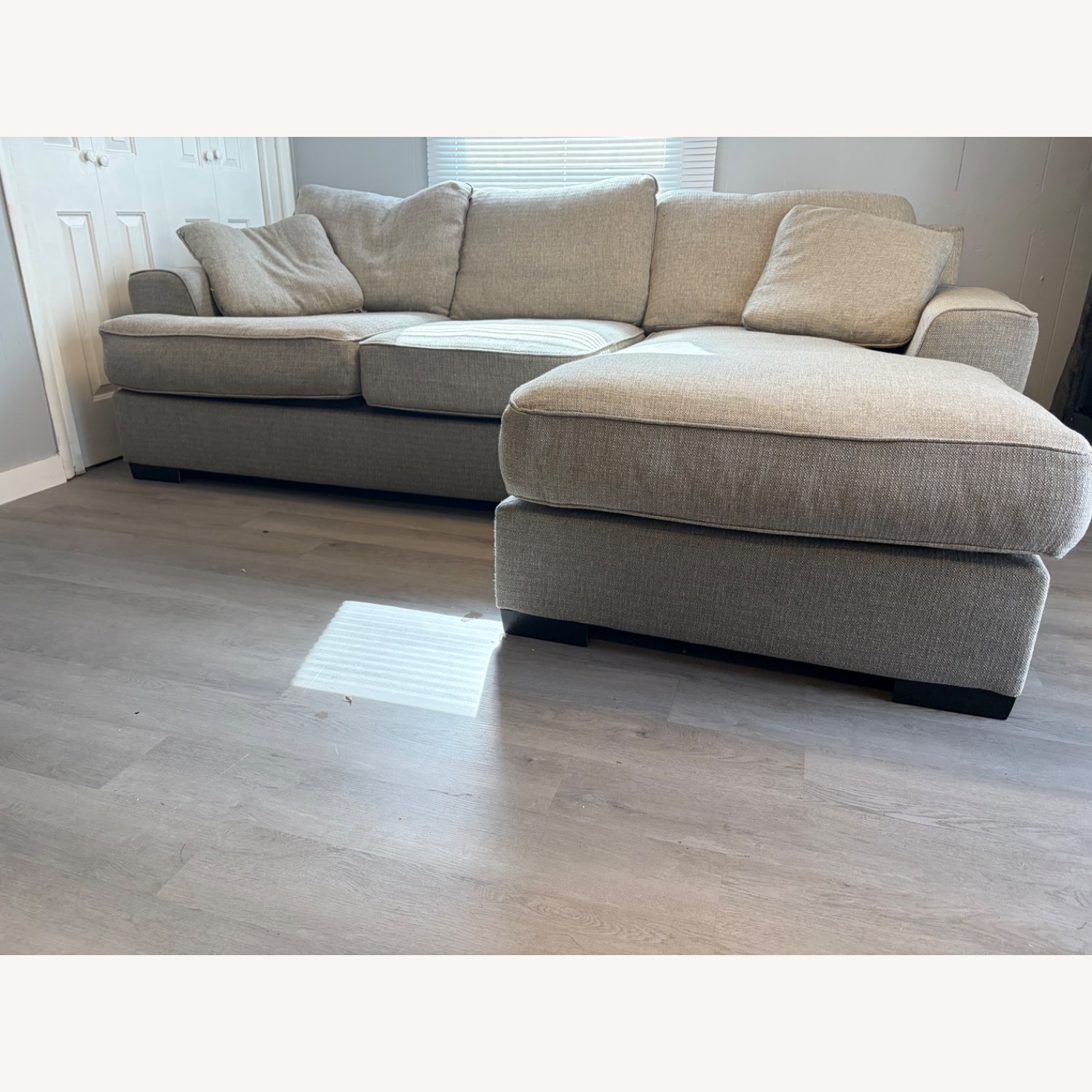 Light Gray 2 Piece Sectional - image-8