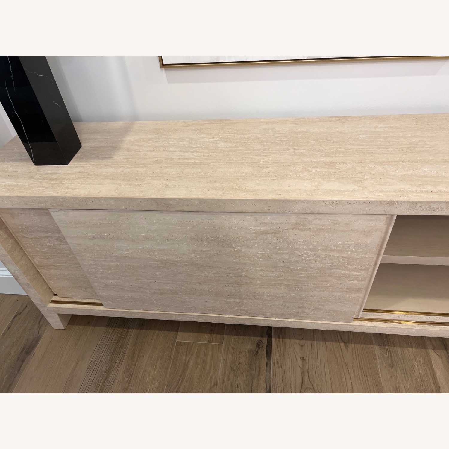 Restoration Hardware Natural Stone Sideboard - image-4