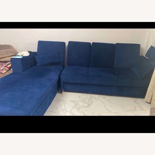 Used Blue Wood 3+ 2 Seater Sofas for sale on AptDeco