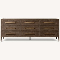 Restoration Hardware Wood Dresser