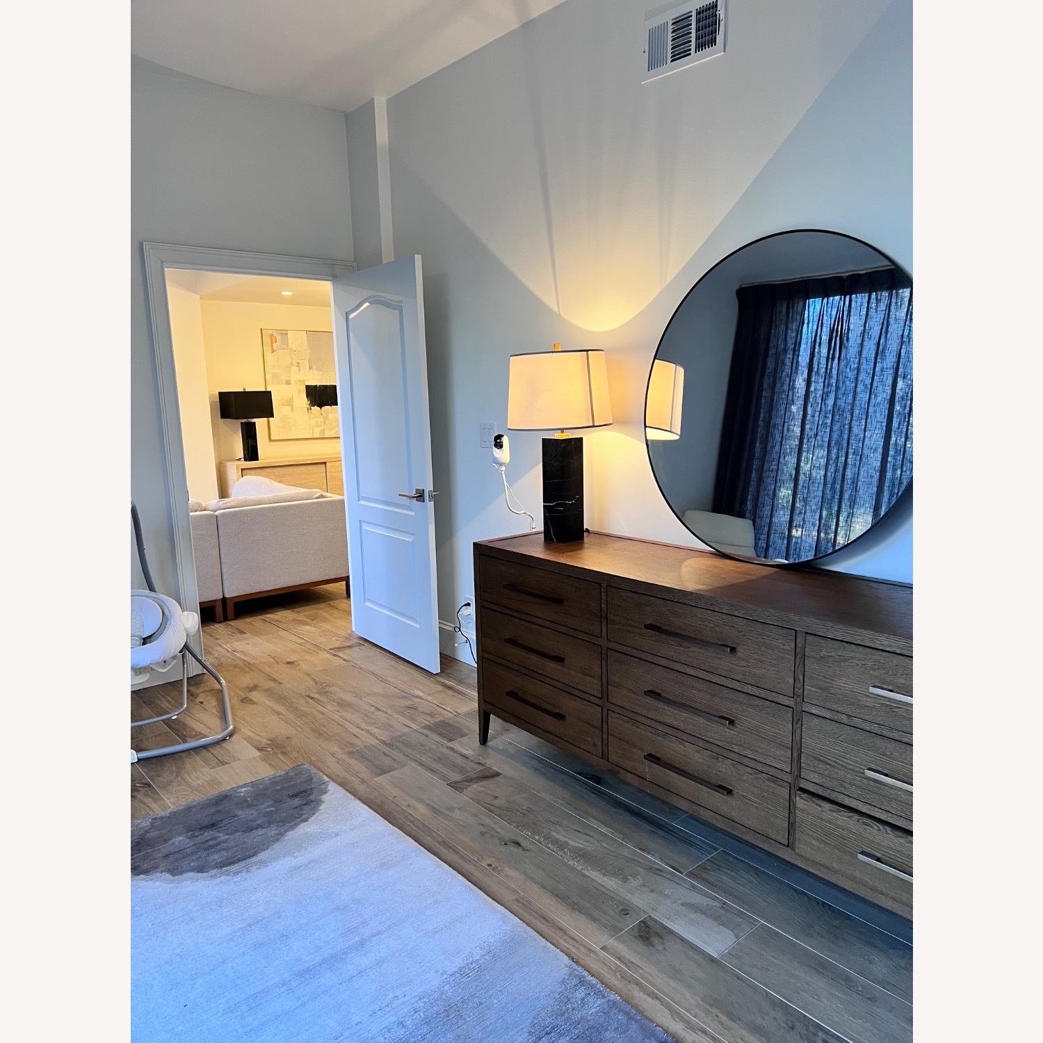 Restoration Hardware Wood Dresser - image-2