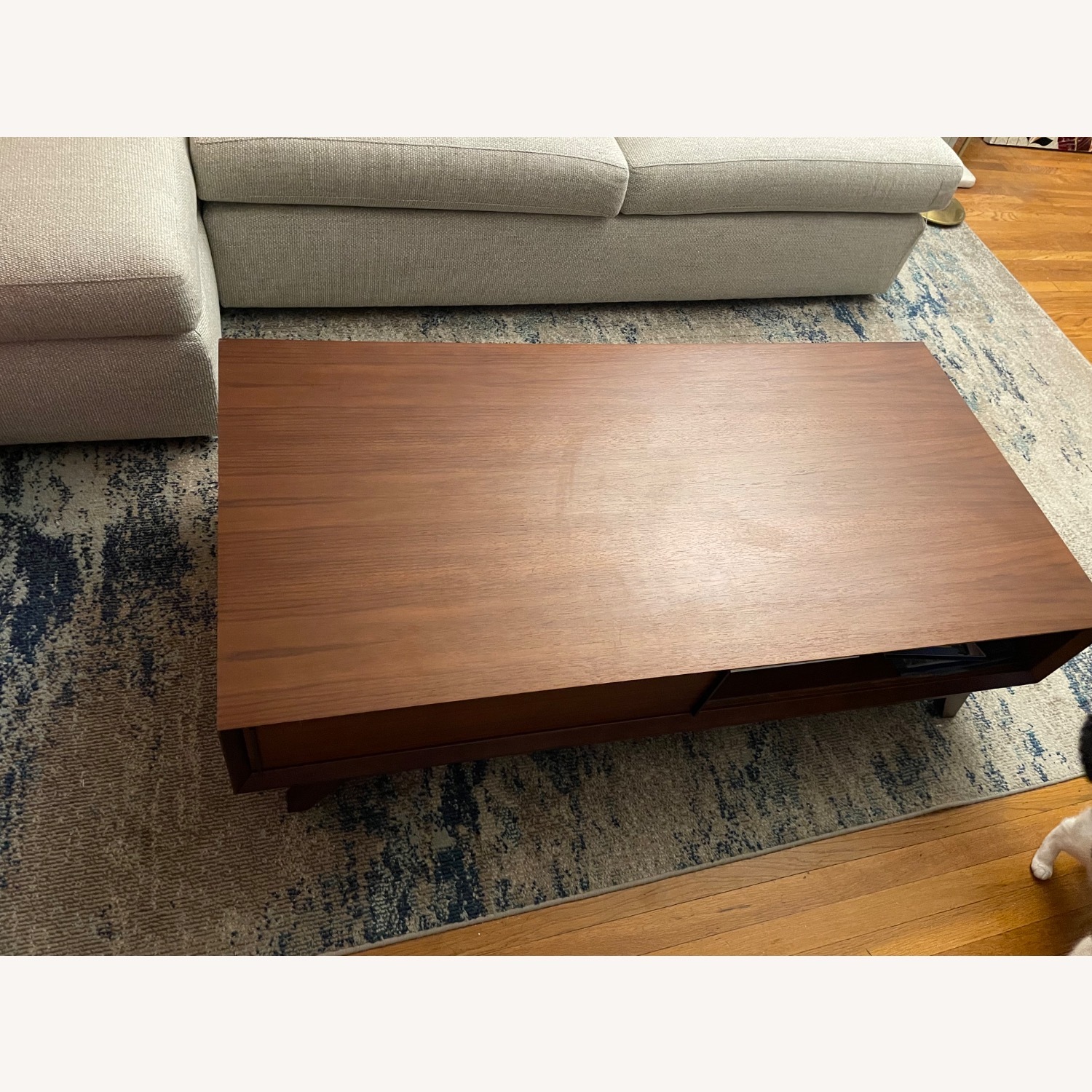 BDI Furniture Eras Dark Brown Wood Coffee Table - image-2
