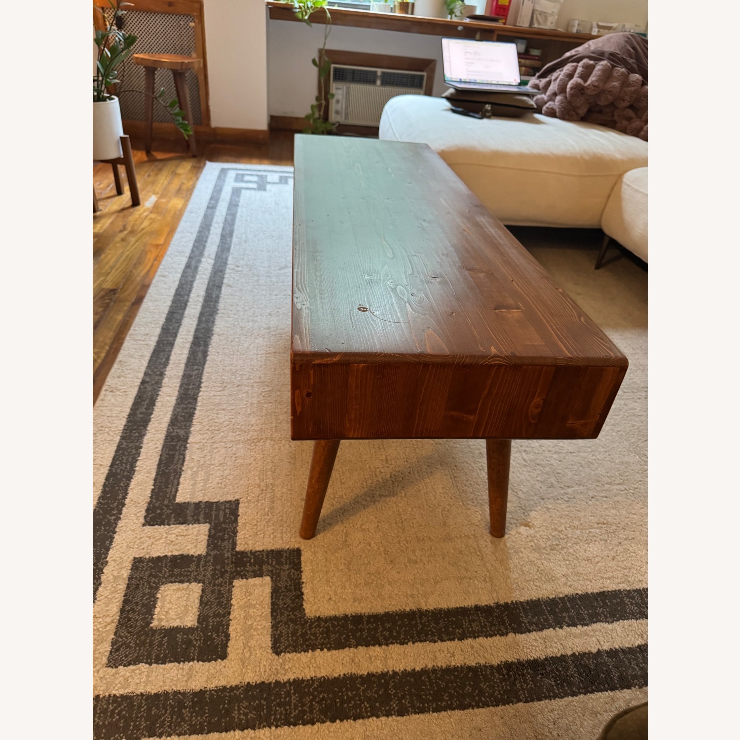 Hand Made Wood Coffee Table - image-4