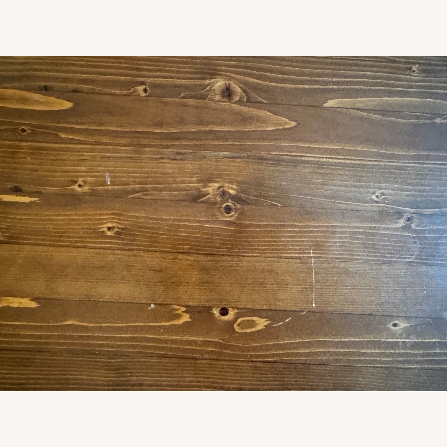 Hand Made Wood Coffee Table - image-3