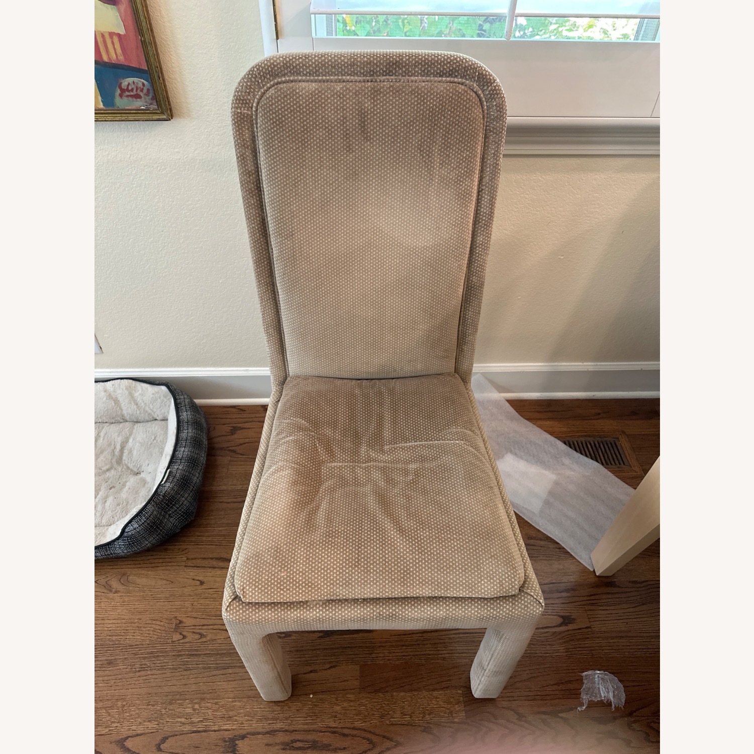 Bernhardt Parsons Jacquard Dining Chairs 8 - image-1