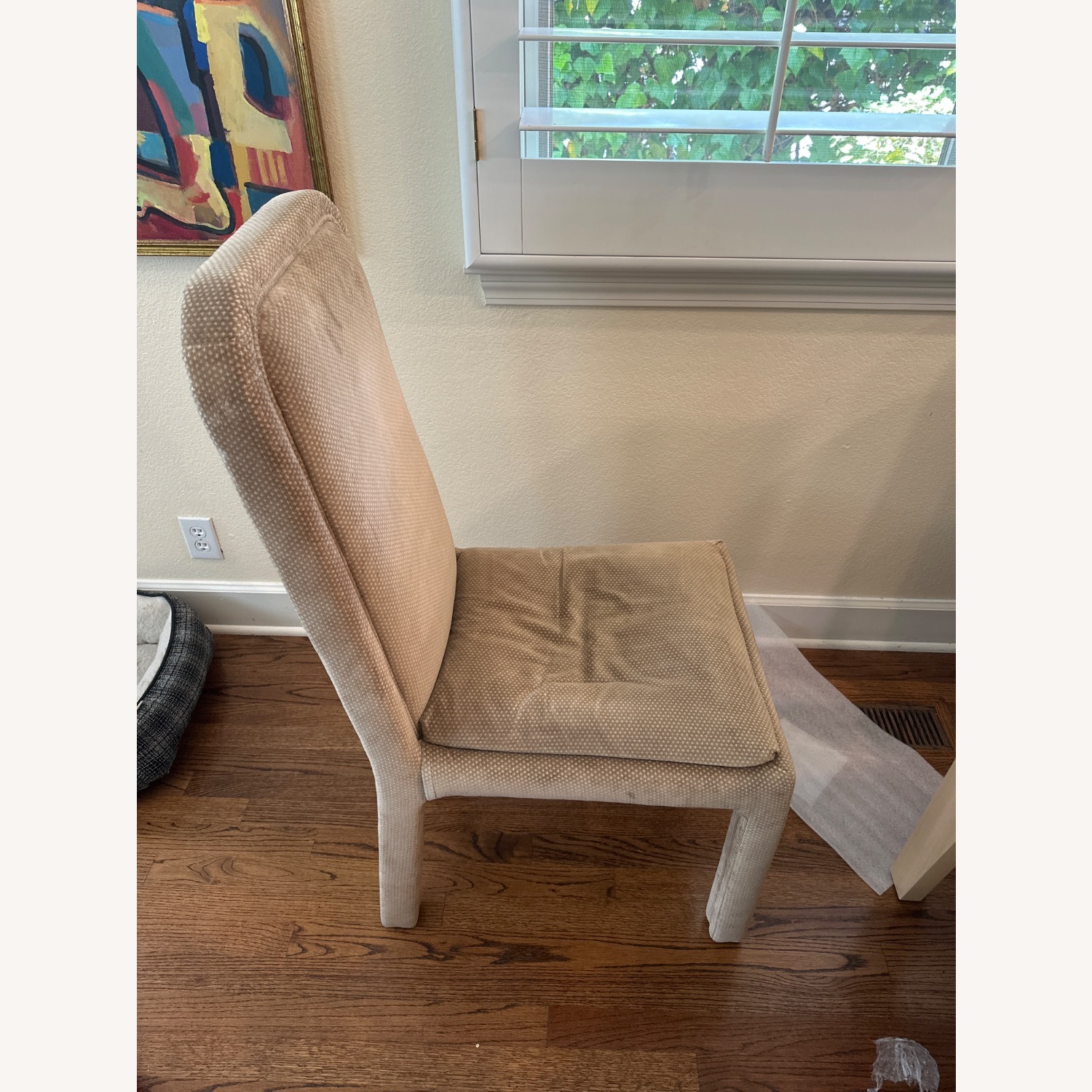 Bernhardt Parsons Jacquard Dining Chairs 8 - image-2