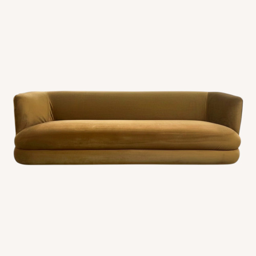 Used Meridian Furniture Alder Velvet Loveseat for sale on AptDeco